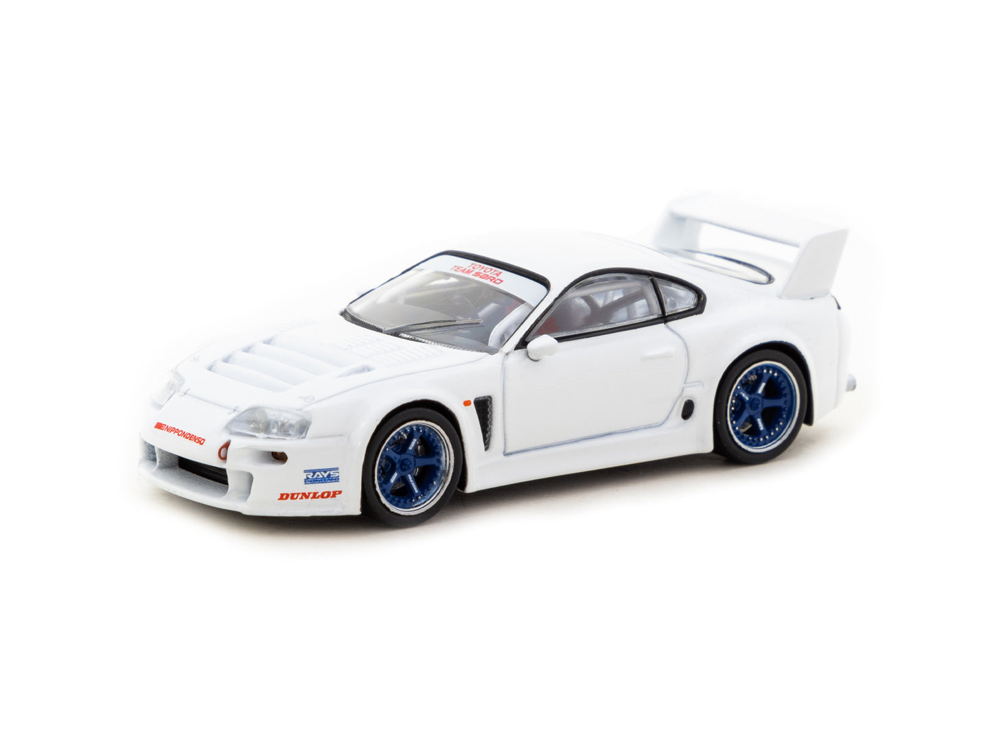 Tarmacworks 1:64 Scale Toyota Supra GT test Car Hong Kong Exclusive (White)