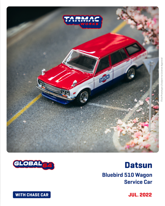 Tarmac Works Datsun Blue Bird 510 Wagon Yokohama Tarmacworks