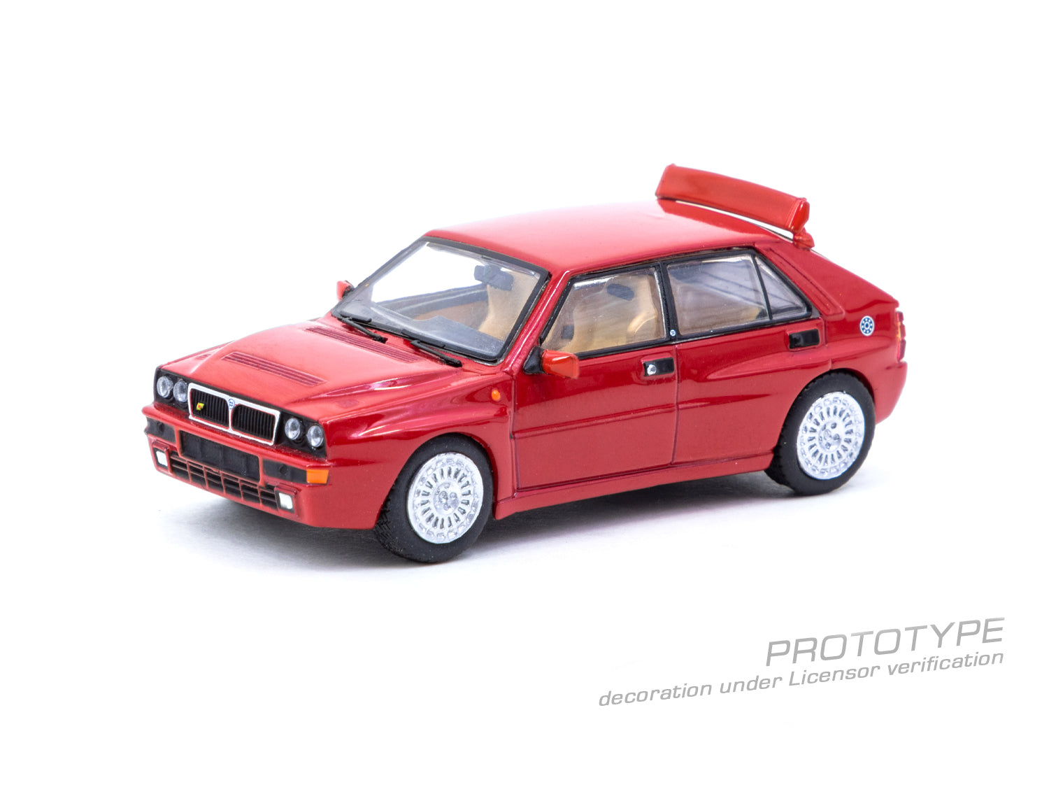 Tarmac Works 1:64 Scale Lancia Delta HF Integrale Red Tarmac Works