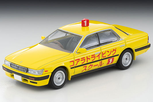 Tomica Limited Vintage Neo LV-N260a Nissan Laurel Training Car (Yellow) 1992 Takara Tomy