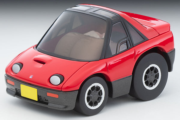 Choro Q Zero Z-80a Autozam AZ-1 (Red/Gray)