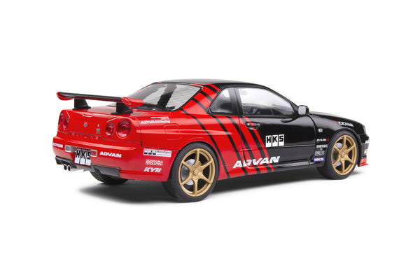 Solido 1:18 NISSAN SKYLINE GT-R (R34) – ADVAN DRIFT LIVERY – 1999 ...